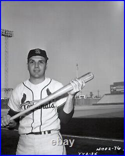 Ken Boyer 1959 Home Run Derby Original Photo Film Negative 4x5 RARE