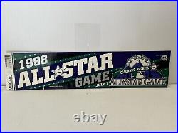 Ken Griffey Jr 1998 Home Run Derby/All-Star Game Ticket Stub Package