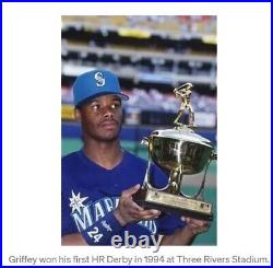 Ken Griffey Jr 1st HOME RUN DERBY WIN HR #1 1994 ALL STAR Mariners FULL Ticket