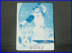 Ken Griffey Jr 2017 Topps Printing Plate 1 of 1 (1/1) Home Run Derby #9 Mariners