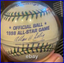 Ken Griffey Jr Autographed 1998 All Star Baseball Home Run Derby Champ