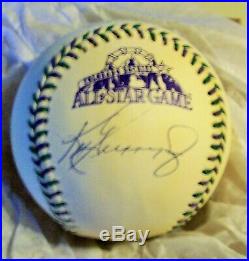 Ken Griffey Jr Autographed 1998 All Star Baseball Home Run Derby Champ Signed