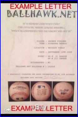 Ken Griffey Jr Game Used Home Run Derby Baseball 1999 Fenway Mariners Reds HOF