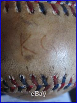 Ken Griffey Jr PSA DNA 1999 Home Run Derby Game Used Signed Baseball GU