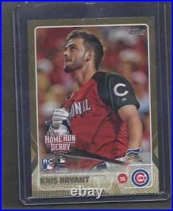 Kris Bryant 2015 Topps Update Gold Home Run Derby Cubs Rookie Rc #d 56/2015