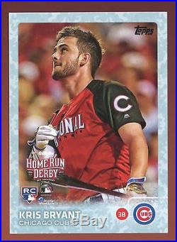 Kris Bryant 2015 Topps Update Home Run Derby Snow Camo Parallel #US78 91/99