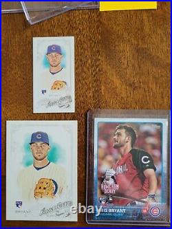 Kris Bryant 3 card lot Home run derby topps allen and ginter
