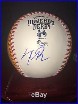 Kris Bryant (Cubs) Signed OMLB 2015 All Star Home Run Derby Baseball WithProof