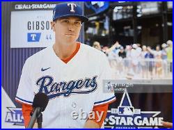 Kyle Gibson game used worn 2021 All Star Game Hank Aaron BP Jersey MLB COA