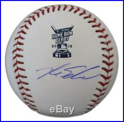Kyle Schwarber Autographed Chicago Cubs 2018 Home Run Derby Baseball JSA 24712