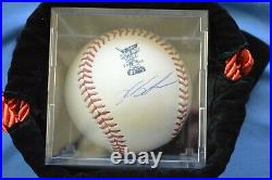 Kyle Schwarber Autographed Home Run Derby Ball from Topps Authentic withbag & box