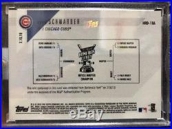 Kyle Schwarber Cubs 2018 Topps Now Home Run Derby Relic #HRD-18A 49/49 EBAY 1/1