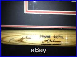 Lance Berkman 2004 Home Run Derby Game Used Bat in Shadowbox Custom Framed
