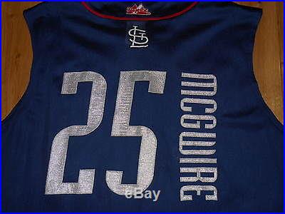 MAJESTIC MARK McGWIRE 1999 MLB ALL STAR GAME AUTHENTIC HOME RUN DERBY JERSEY