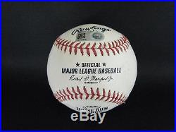MANNY MACHADO 2015 HOME RUN DERBY BALL Game-Used and MLB Authenticated
