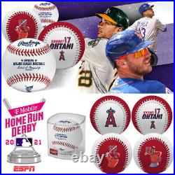 MLB 2021 All Star Home Run Derby Ball Authentic Cube Shohei Ohtani Ball Set R