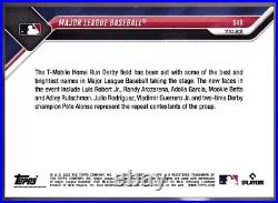 MLB HR Derby 2023 TOPPS NOW 548 Vladimir Guerrero Pete Alonso Rutschman GOLD 1/1