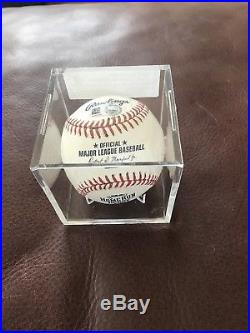 Manny Macahado Game Used Ball From 2015 All Star Game Home Run Derby