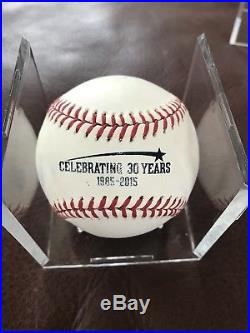 Manny Macahado Game Used Ball From 2015 All Star Game Home Run Derby