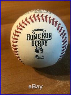 Manny Machado Game Used Hit 2015 All Star Game Home Run Derby Baseball