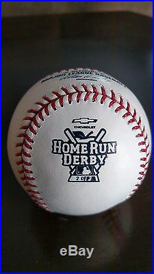 Mariano Rivera Signed OML Home Run Derby Baseball Beckett certified Yankee Great