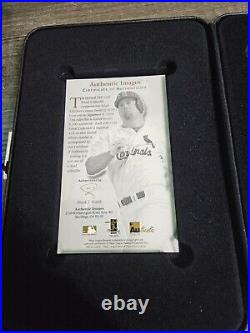 Mark McGwire 1998 Authentic Images 62nd Home Run 24k Gold Metal 4010/6200 MINT