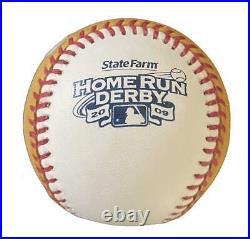 Mark McGwire St Louis Cardinals Autographed 2009 Home Run Derby Baseball JSA