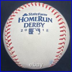 Mark Trumbo Game Used 2012 Home Run Derby Out Baseball MLB Holo