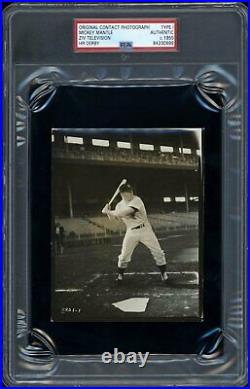 Mickey Mantle 1959 Home Run Derby Type 1 Original Photo PSA/DNA Crystal Clear #2