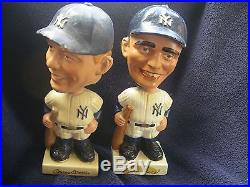Mickey Mantle Roger Maris Nodders Early 1960s Japan As Is 1962 Home Run Derby