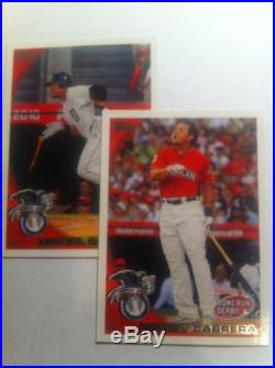 Miguel Cabrera Lot 2010 Topps Home Run Derby All Star Game Tigers NM+