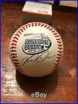 Miguel Cabrera Signed 2010 Home Run Derby Baseball PSA DNA Coa Detroit Tigers