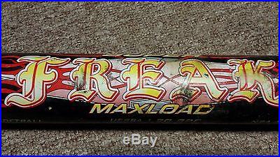 Miken Super Freak Maxload Slowpitch Softball Bat (Home Run Derby Bat) 34/26