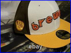 Milwaukee Brewers MLB Home Run Derby 2016 5950 All Star Flat Bill Brim Hat Cap
