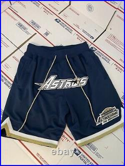 Mitchell and Ness Just Don Home Run Derby Shorts Astrodome Houston Astros size M