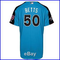 Mookie Betts Majestic 2017 All-Star Game Authentic Home Run Derby Jersey Size 44