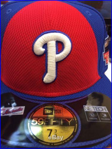 NEW ERA MLB All-Star Game Home Run Derby Philadelphia Phillies Hat 7 3/8 New