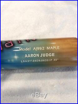 NEW YORK YANKEES AARON JUDGE signed CHANDLER 2017 HOMERUN DERBY BAT MLBAUTHENTIC