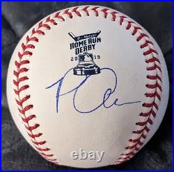 New York Mets Pete Alonso Autographed 2019 Homerun Derby Mlb Ball Beckett Cert