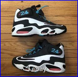 Nike Air Griffey Max 1 Home Run Derby Size 9.5 Mens 354912 100 White / Turquois