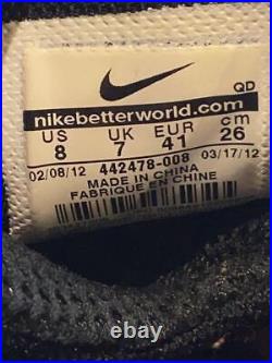 Nike Air Max Jr Home Run Derby 442478-008/Blu US8 KC879