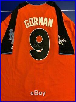 Nolan Gorman Signed 2017 Home Run Derby Jersey Custom St Louis Cardinals Adult L