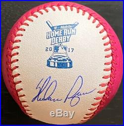 Nolan Ryan Autographed 2017 Home Run Derby Baseball, PSA Grade MINT 9.5