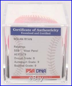 Nolan Ryan Signed 2017 Home Run Derby Logo OML Baseball