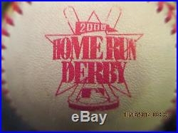 Official 2000 Home Run Derby Baseball Rawlings Atlanta Turner Field OML
