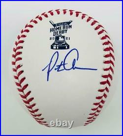 PETE ALONSO Autographed 2021 Home Run Derby Official Baseball FANATICS