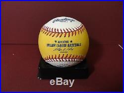 PRINCE FIELDER Autographed Official 2013 All-Star Game Home Run Derby Gold Ball