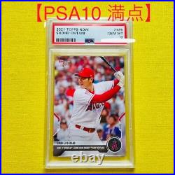 PSA10 Shohei Ohtani Card Home Run Derby participation MLB topps now No. WB404