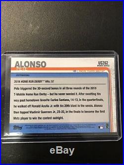 Pete Alonso 2019 TOPPS UPDATE HOME RUN DERBY RC LOT #US262 Blue/50, Yellow, Base