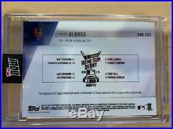 Pete Alonso 2019 Topps Now MLB Home Run Derby Bonus Gold RC Autograph Auto SP/50
